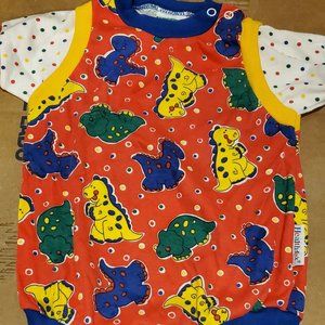 HEALTHTEX DINOSAUR ONESIE 6-9 MONTHS